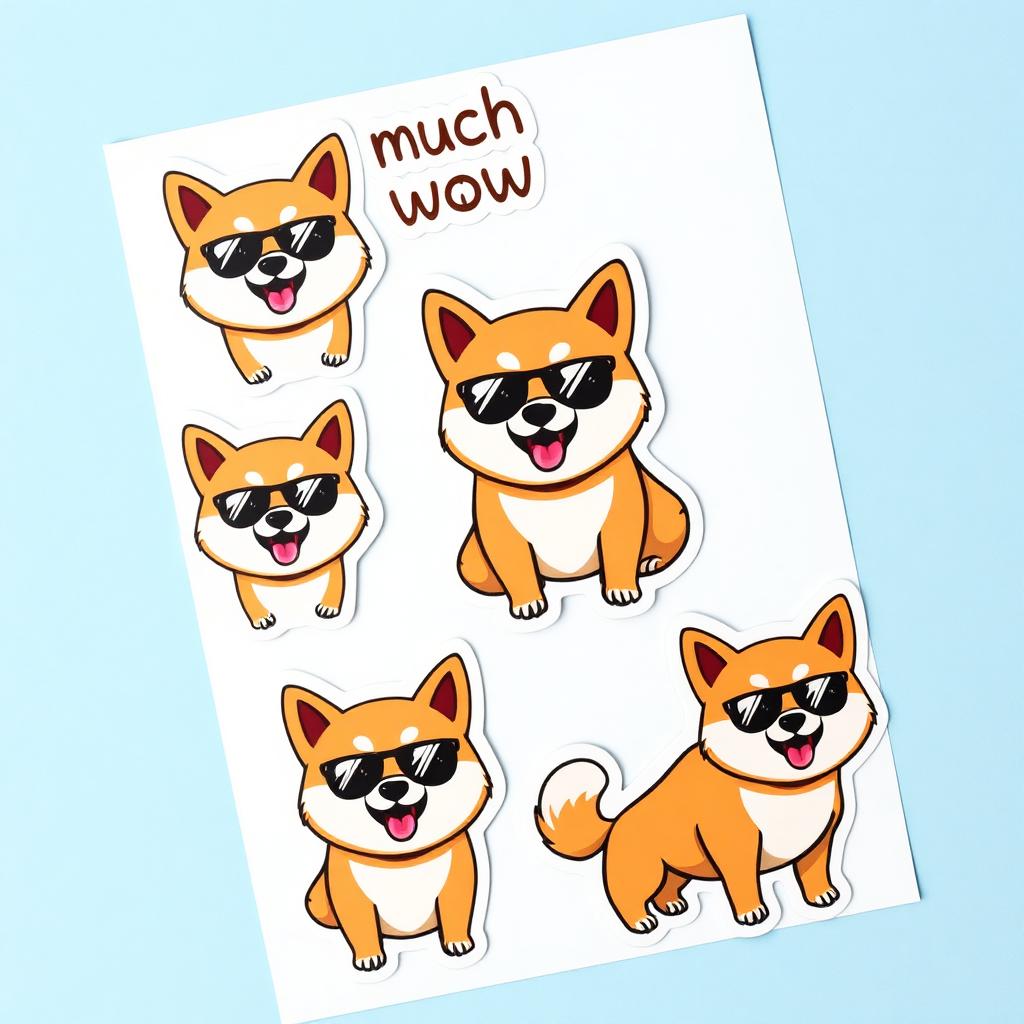 Much Wow Sticker Pack